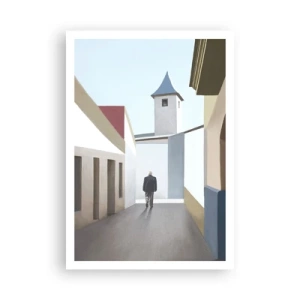 Póster - Paseo soleado - 70x100 cm