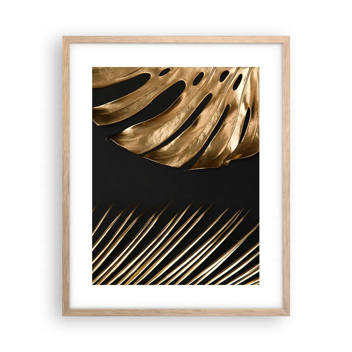 Póster en marco roble claro - Diferente, e igualmente valioso - 40x50 cm