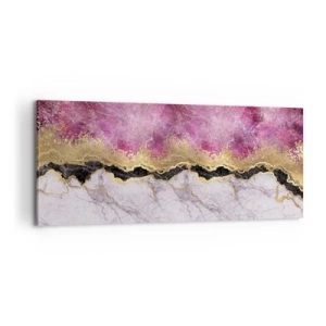 Cuadro sobre lienzo - Impresión de Imagen - En la frontera - 100x40 cm