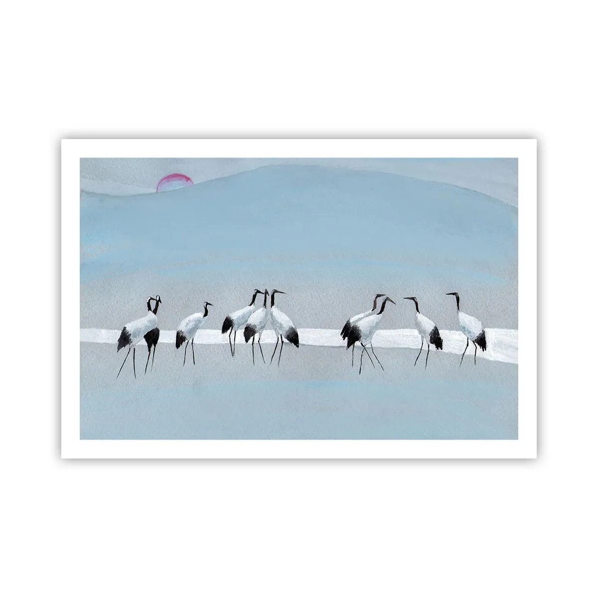 Póster - Después de un día caluroso - 91x61 cm