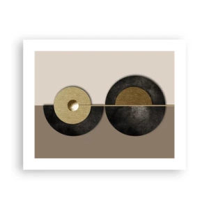 Póster - Variaciones en torno a un círculo - 50x40 cm