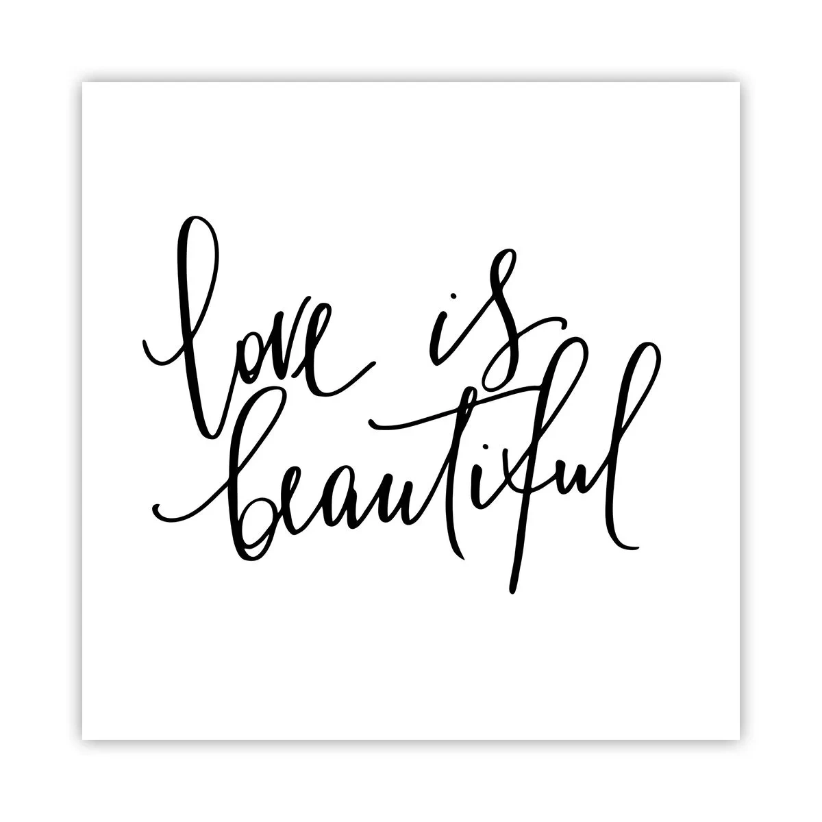 Póster - Leer y repetir - 50x50 cm