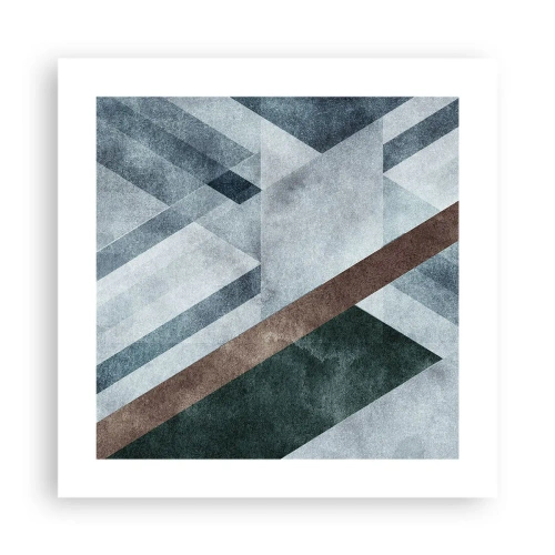 Póster - Sofisticada elegancia de la geometría - 40x40 cm