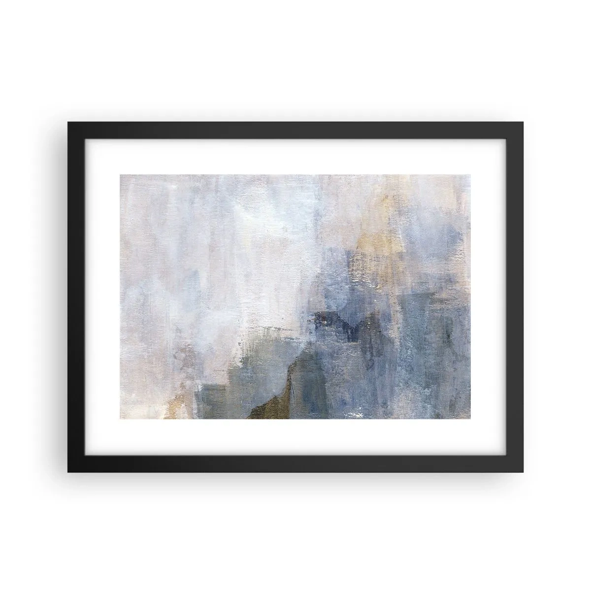 Póster en marco negro - Tonos de color - 40x30 cm
