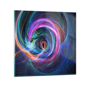 Cuadro sobre vidrio - Impresiones sobre Vidrio - ¿Dónde me llevarás? - 40x40 cm