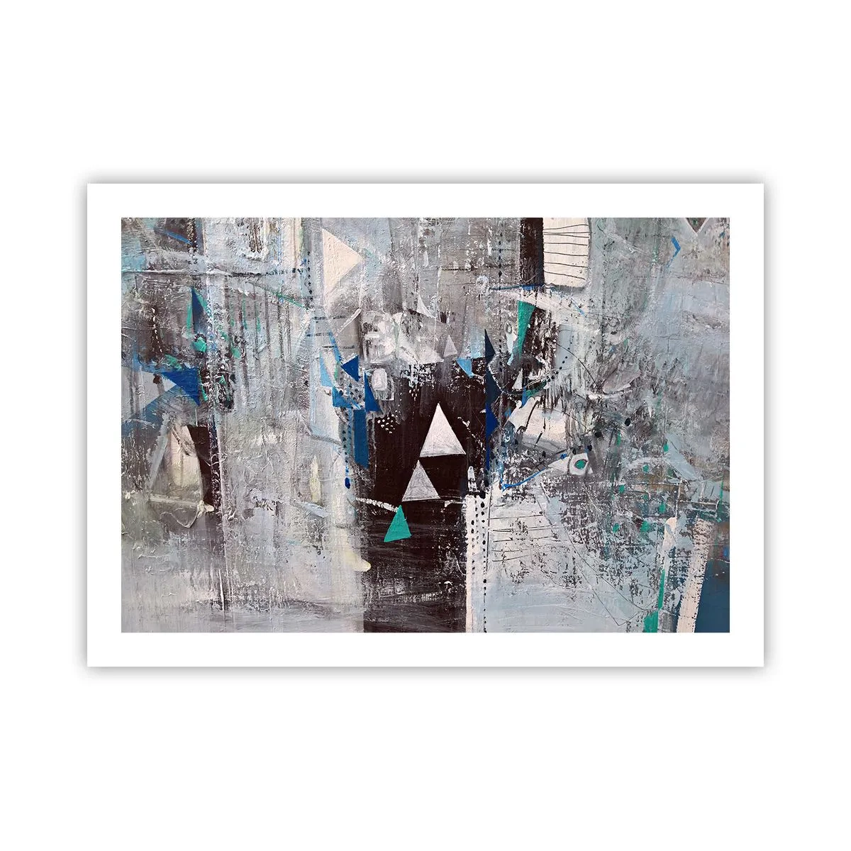 Póster - El orden superior de los triángulos - 70x50 cm