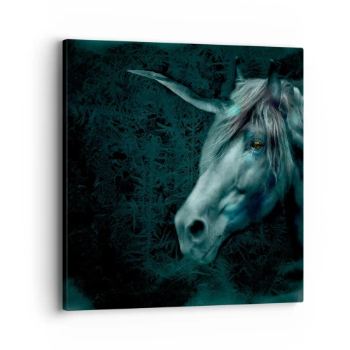 Cuadro sobre lienzo - Impresión de Imagen - En un bosque de cuento de hadas - 40x40 cm