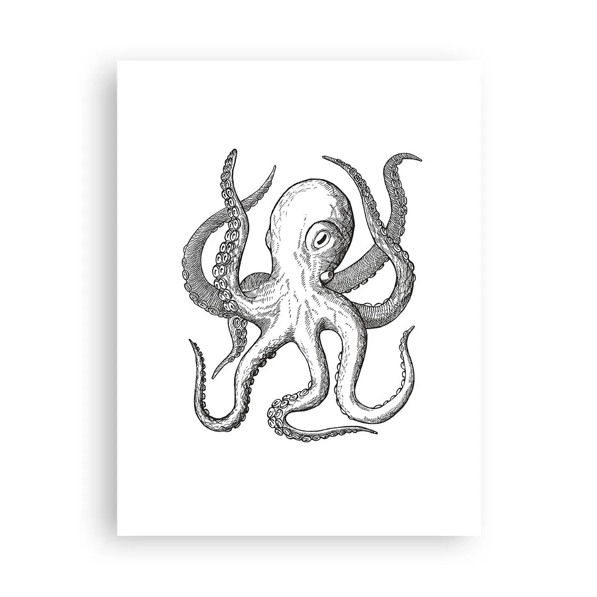 Póster - Bailando con olas - 30x40 cm