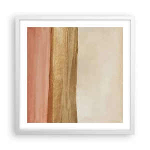 Póster en marco blanco - Composición vertical - 50x50 cm