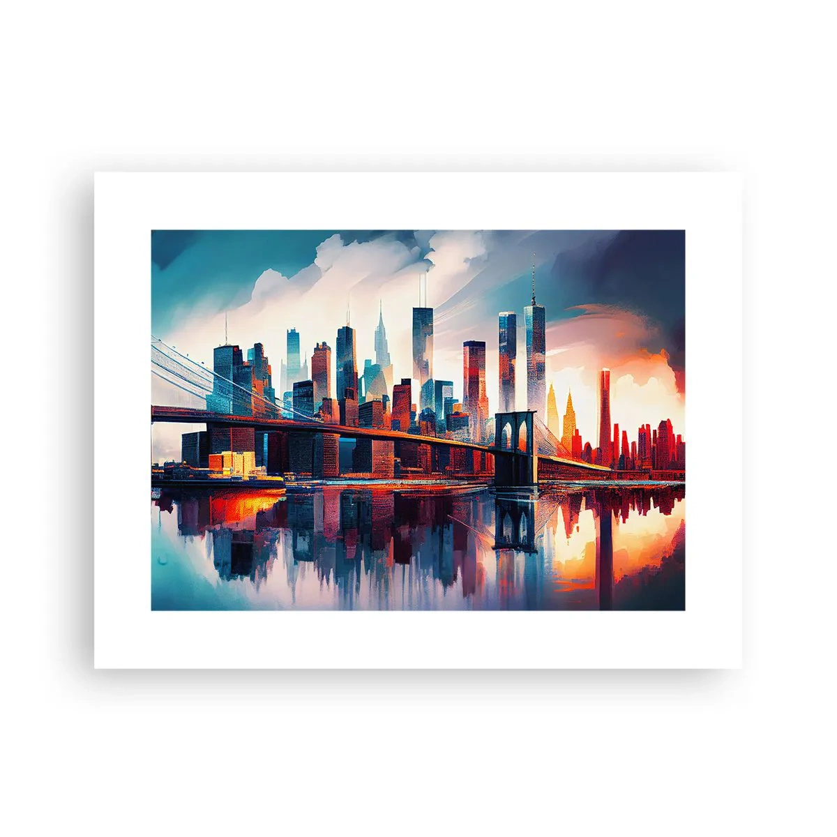 Póster - Nueva York siempre luce - 40x30 cm