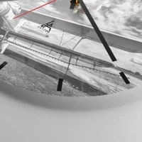 Esfera sin numeración, con rayas