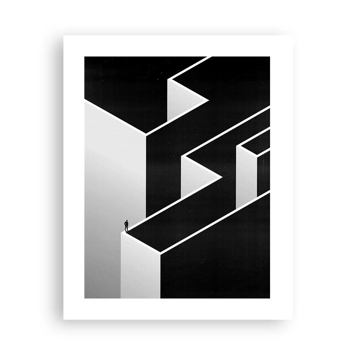 Póster - Soledad en la cumbre - 40x50 cm