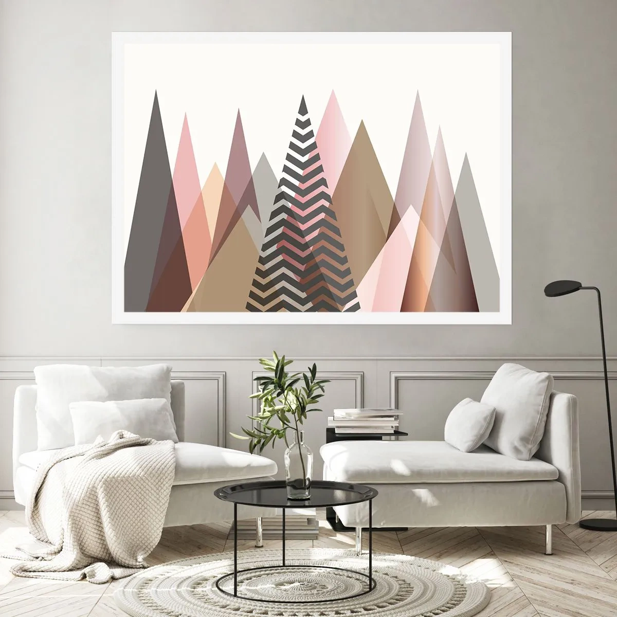 Póster - Una visión piramidal - 91x61 cm