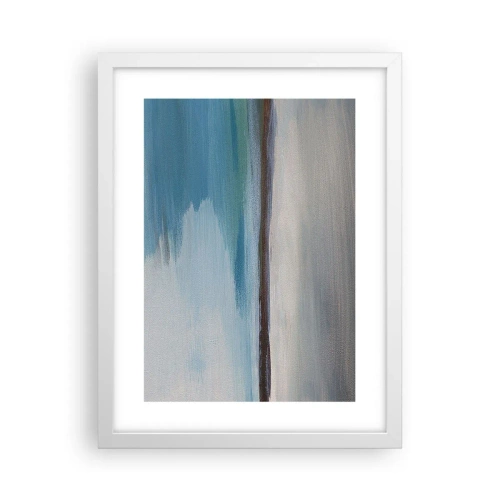 Póster en marco blanco - Paisaje horizontal - 30x40 cm