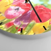 Esfera sin numeración, con rayas