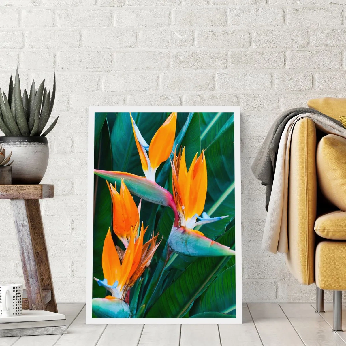 Póster - ¿Es una flor o es un pájaro? - 70x100 cm