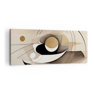 Cuadro sobre lienzo - Impresión de Imagen - Composición: la esencia de las cosas - 100x40 cm