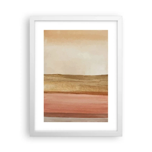 Póster en marco blanco - Composición vertical - 30x40 cm