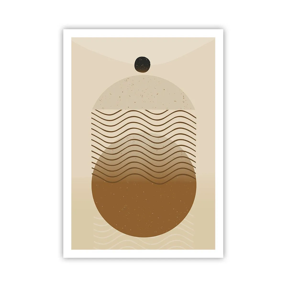 Póster - Sobre el origen de las figuras geométricas - 70x100 cm