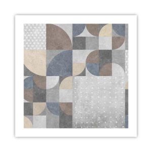 Póster - Fantasía cerámica - 50x50 cm