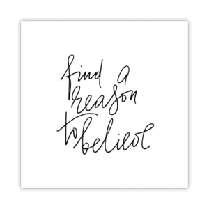 Póster - Es posible - 40x40 cm