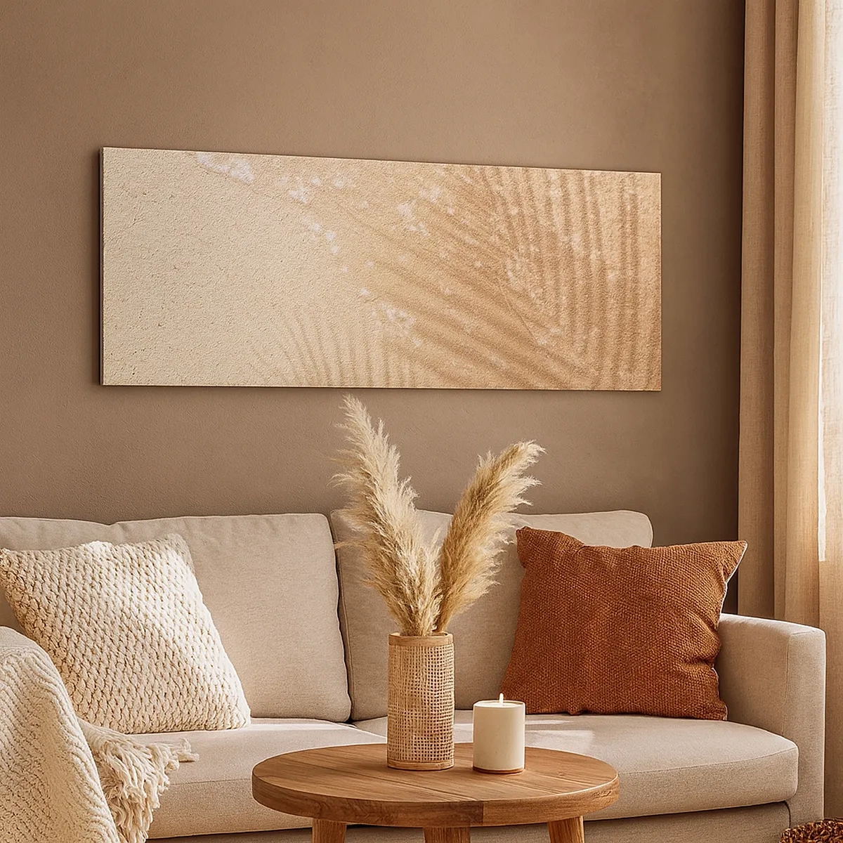 Cuadro sobre lienzo - Impresión de Imagen - La sombra de un verano caluroso - 30x30 cm