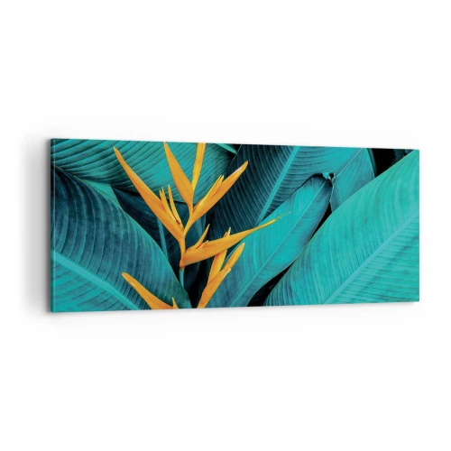 Cuadro sobre lienzo - Impresión de Imagen - Flor del Edén - 100x40 cm