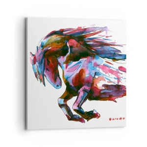 Cuadro sobre lienzo - Impresión de Imagen - En éxtasis - 70x70 cm