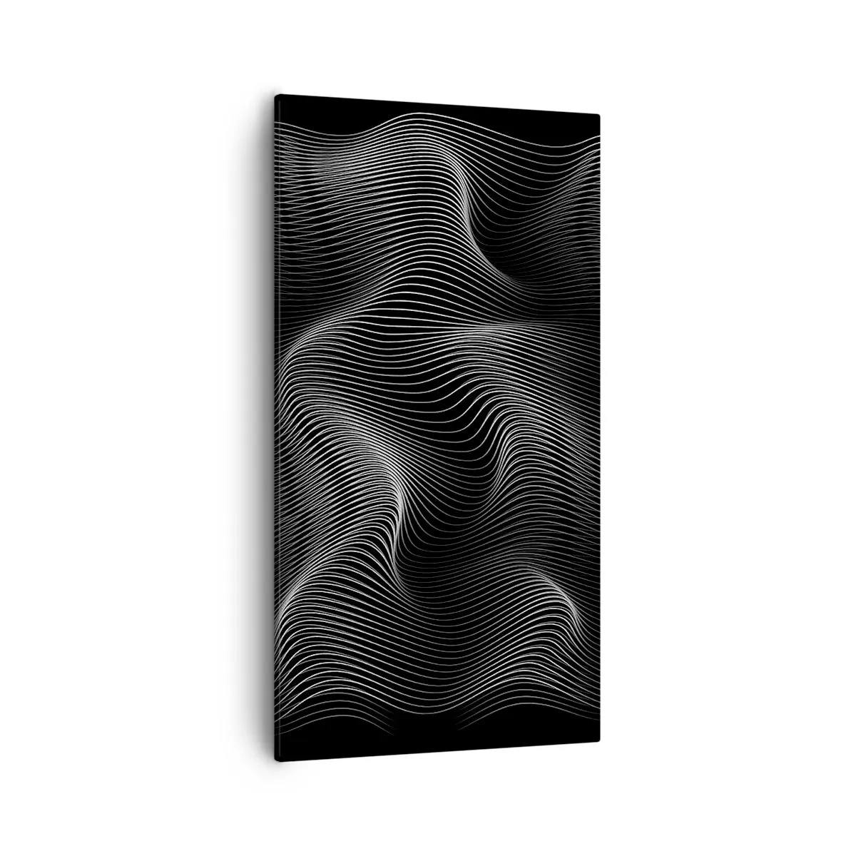 Cuadro sobre lienzo - Impresión de Imagen - La danza de la luz en el espacio - 55x100 cm