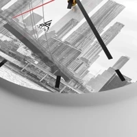 Esfera sin numeración, con rayas