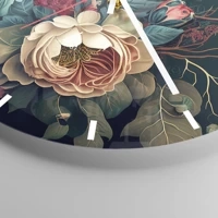 Esfera sin numeración, con rayas