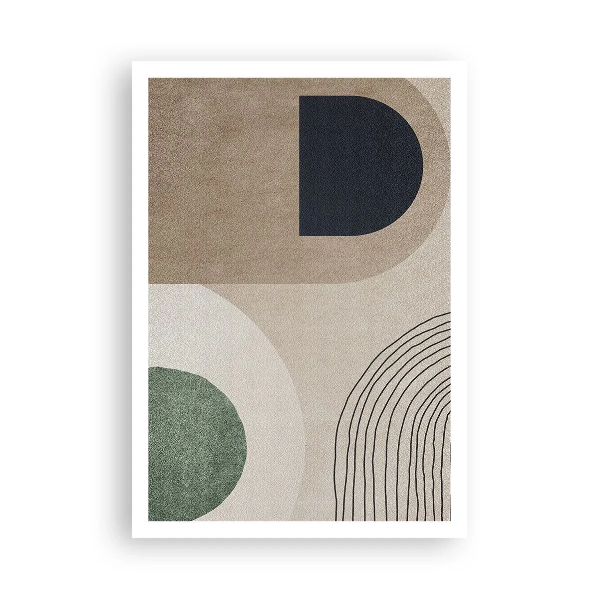 Póster - La delicadeza de un óvalo - 70x100 cm