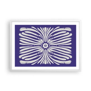 Póster en marco blanco - Inspiraciones étnicas - 70x50 cm