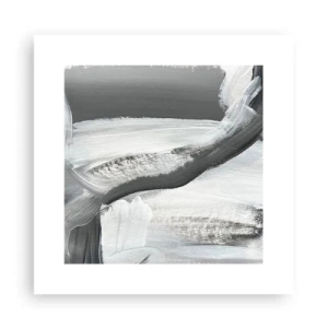 Póster - Con movimientos decididos - 30x30 cm