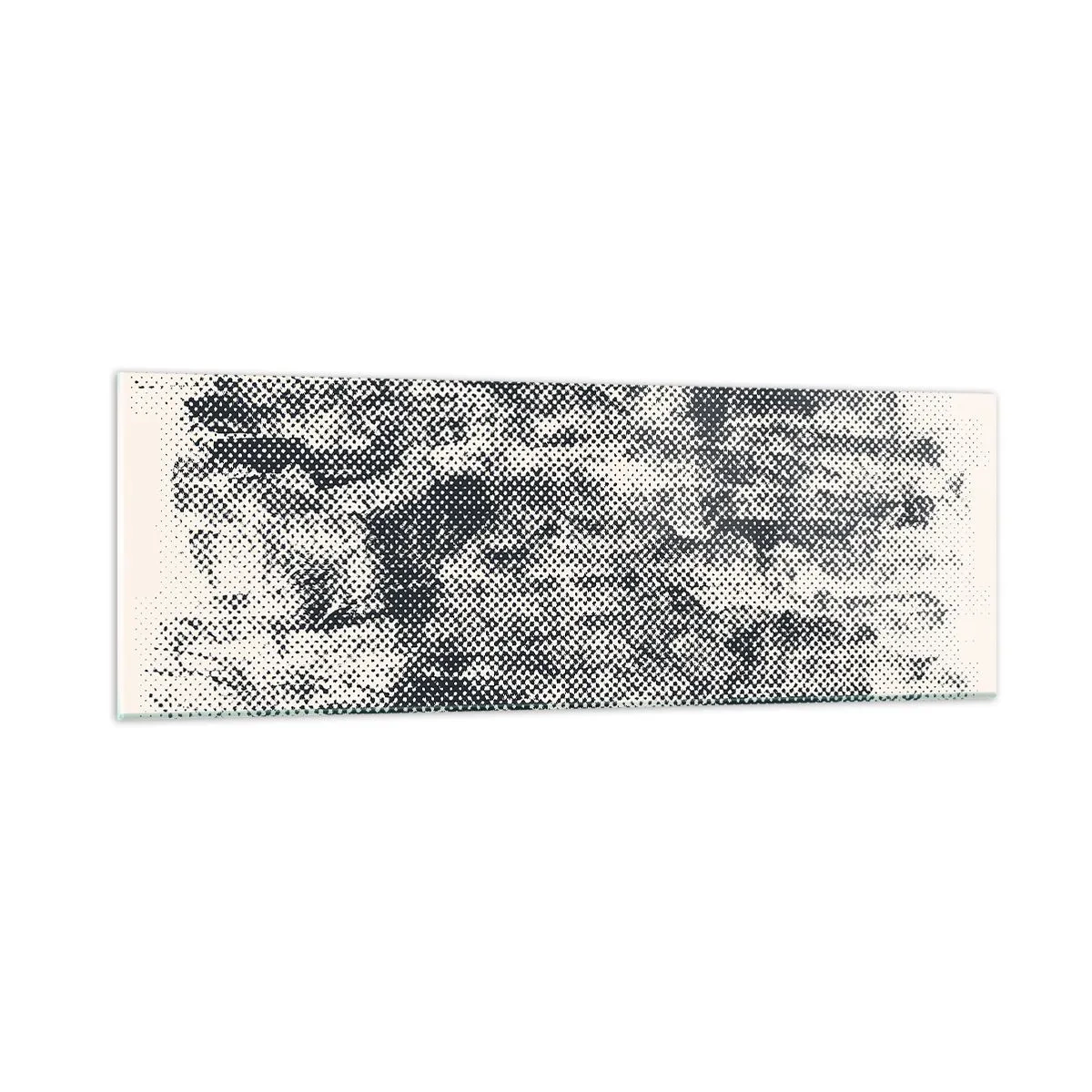 Cuadro sobre vidrio - Impresiones sobre Vidrio - Composición brumosa - 90x30 cm