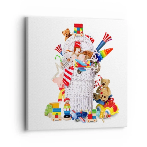 Cuadro sobre lienzo - Impresión de Imagen - Tesoros para los más pequeños - 30x30 cm