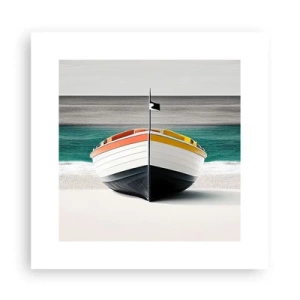 Póster - En su lugar exacto - 30x30 cm