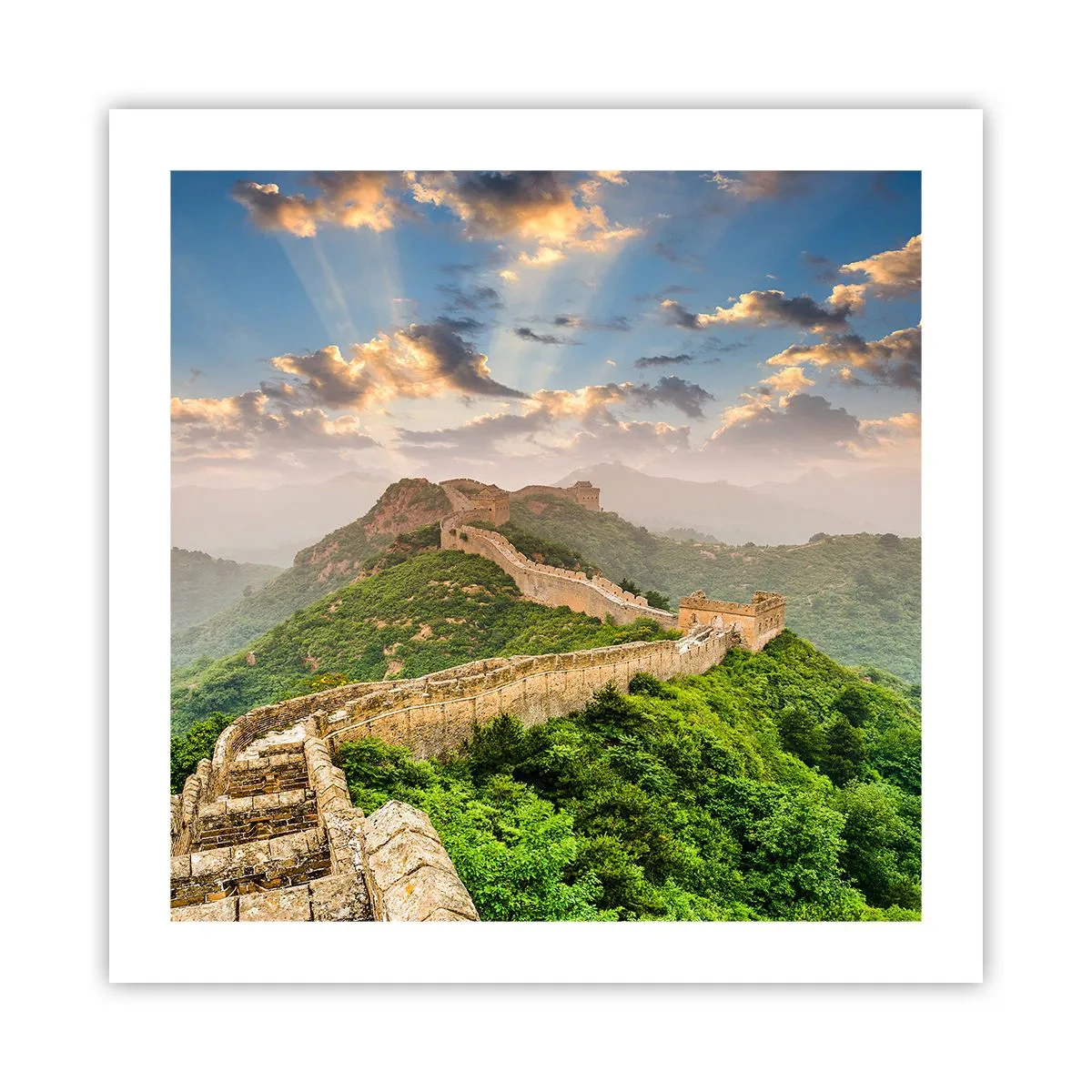 Póster - Grandeza duradera - 50x50 cm