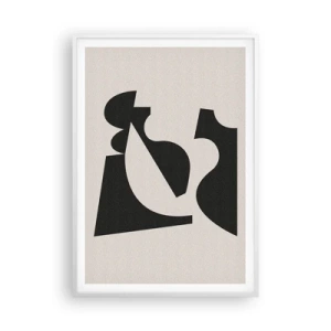 Póster en marco blanco - Para automontaje - 70x100 cm