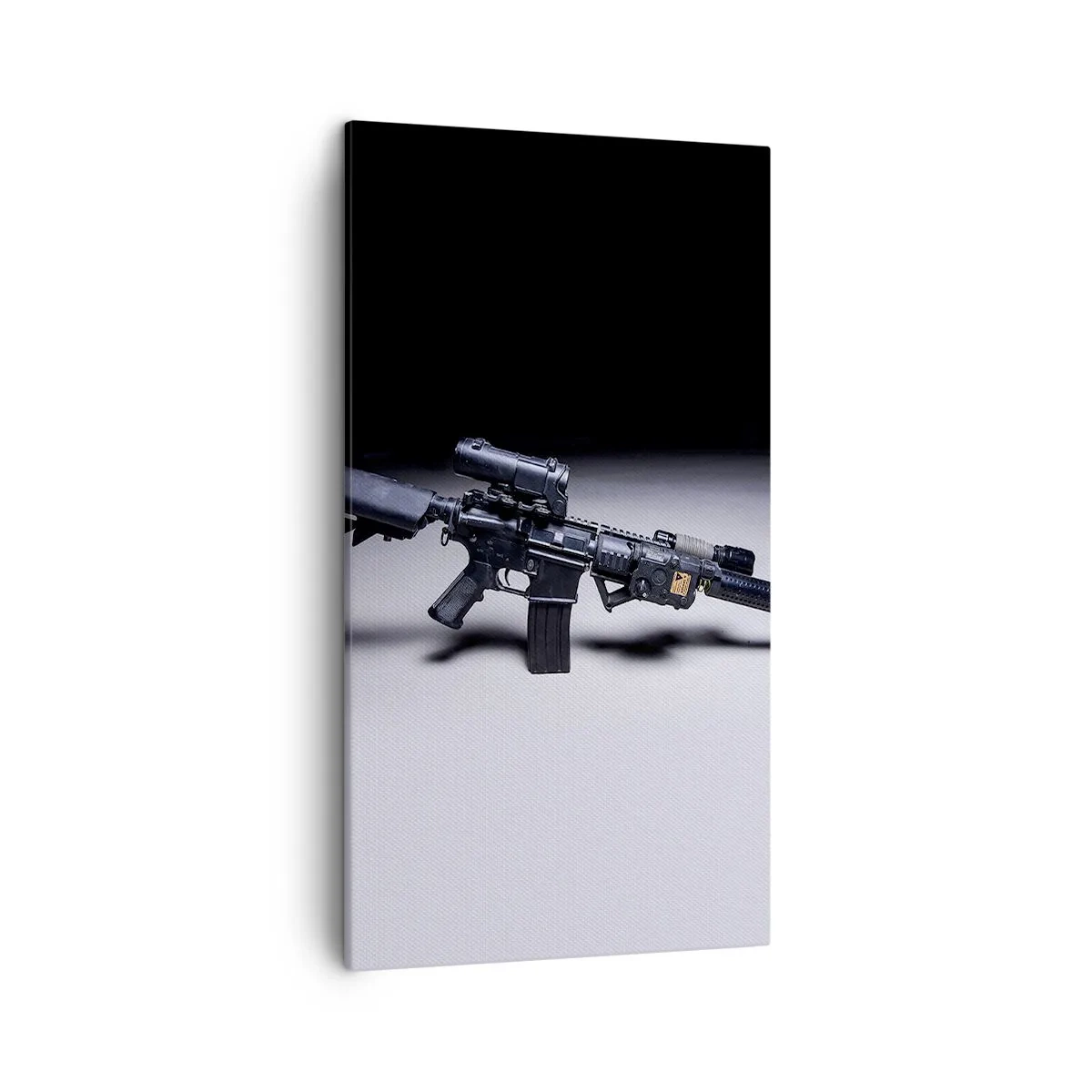 Cuadro sobre lienzo - Impresión de Imagen - Un caballero oscuro - 45x80 cm