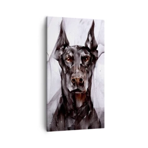 Cuadro sobre lienzo - Impresión de Imagen - Nacido noble - 45x80 cm