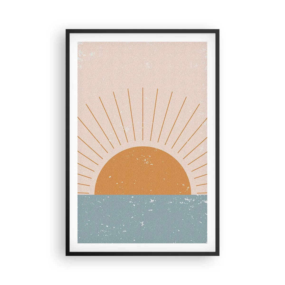 Póster en marco negro - La maravilla de cada día - 61x91 cm