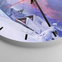 Esfera sin numeración, con rayas