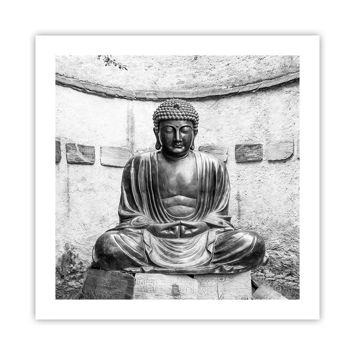 Póster - En la fuente de la paz - 50x50 cm