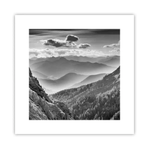 Póster - Hasta el horizonte - 30x30 cm