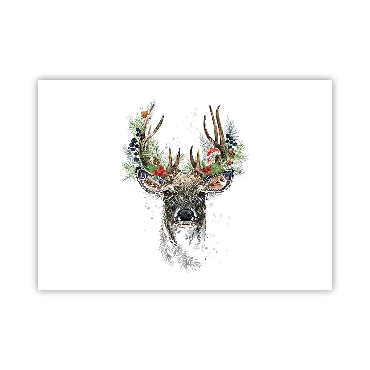 Póster - Con vestimenta festiva - 70x50 cm