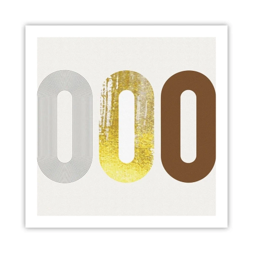 Póster - ¡Ooo! - 60x60 cm