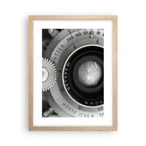 Póster en marco roble claro - Una historia de Hollywood - 30x40 cm