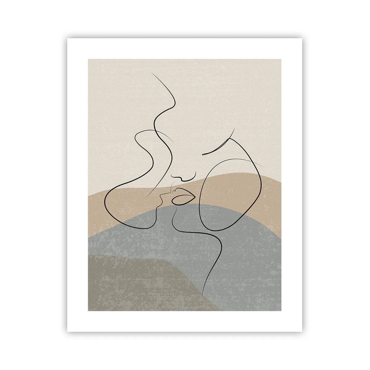 Póster - Como una pincelada - 40x50 cm