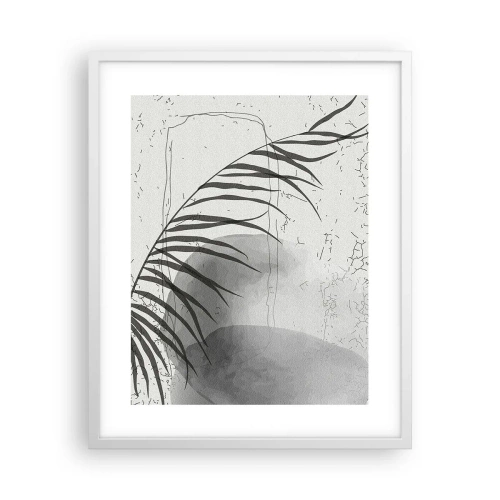 Póster en marco blanco - El sutil exotismo de la naturaleza - 40x50 cm